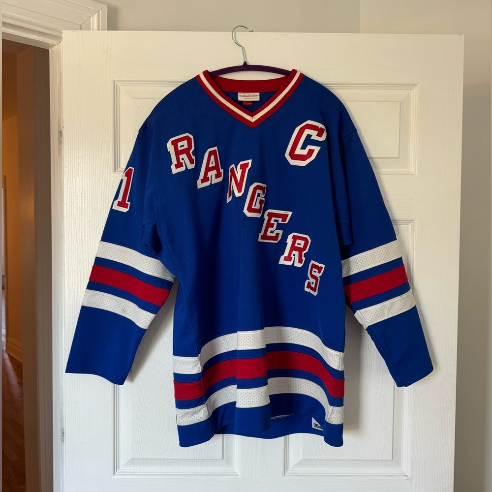 COPY - Rangers Hockey jersey - Mitchell & Ness - Messier 11 - Large